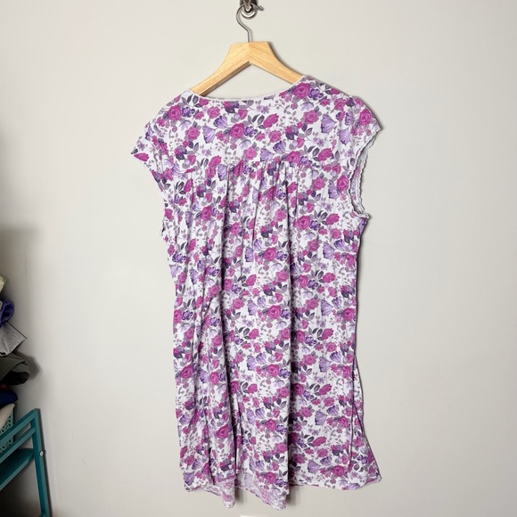 Eileen West Nightgown Floral Cotton Modal Ballet Pajama Size 3X 99 - Picture 9 of 9